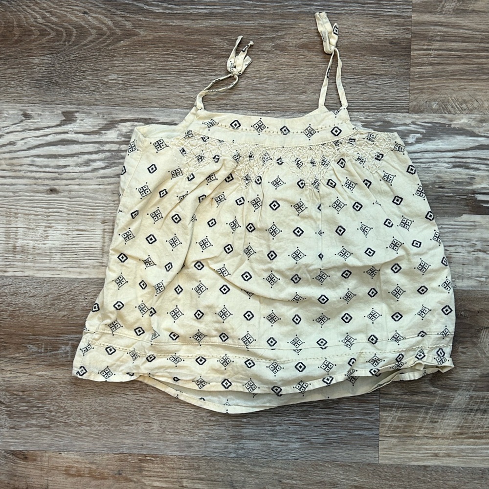 Linen tank gap girls sz 2T